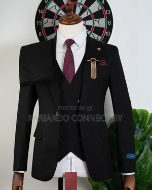 ​The Ultimate Black 3-Piece Suit