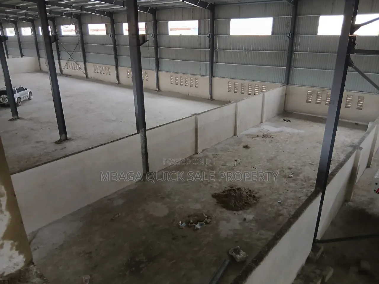 New Godown Area SQM 5000 for Rent Usd 6 Per Sqm. Usd 30,000 Mandera Rd