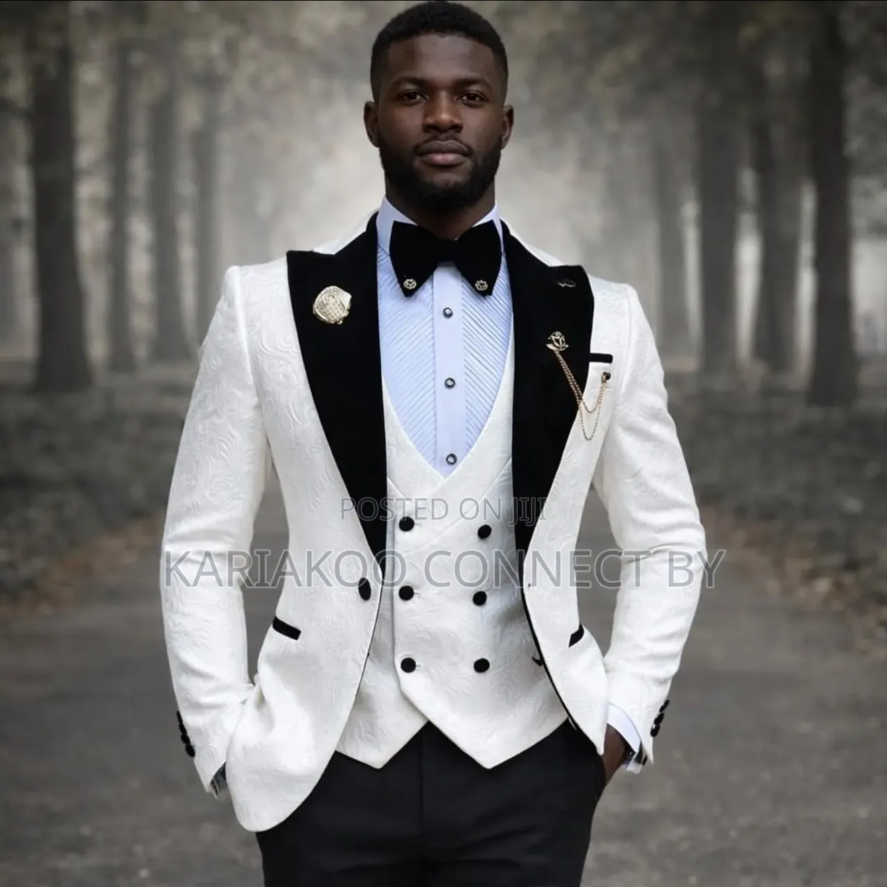 Premium Mario Casas Groom Suit Set