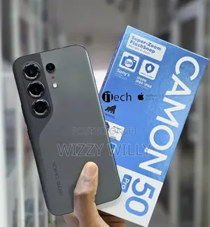 New Tecno Camon 50 Pro 256 GB Black