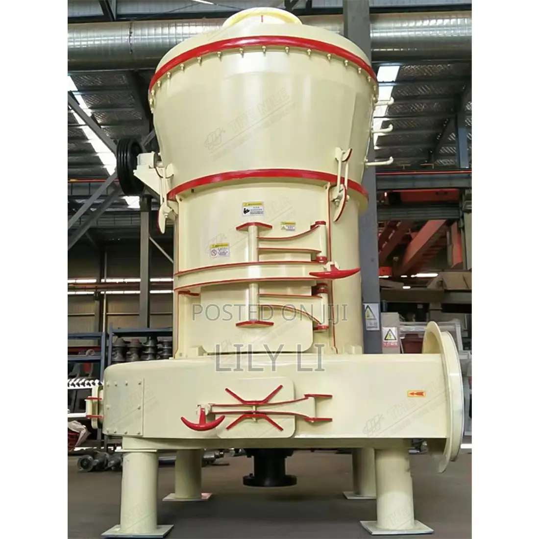 Raymond Mill Crushers Ore Powder Grinders Motor 4-15t/H Capacity