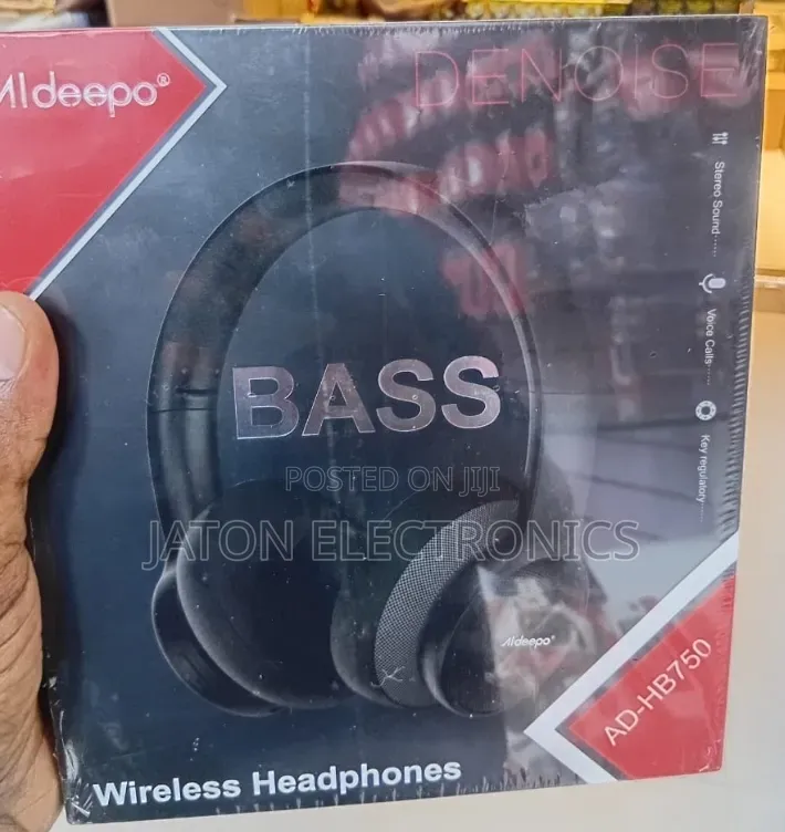 Aldeepo Wireless Heavy Bass Headphone