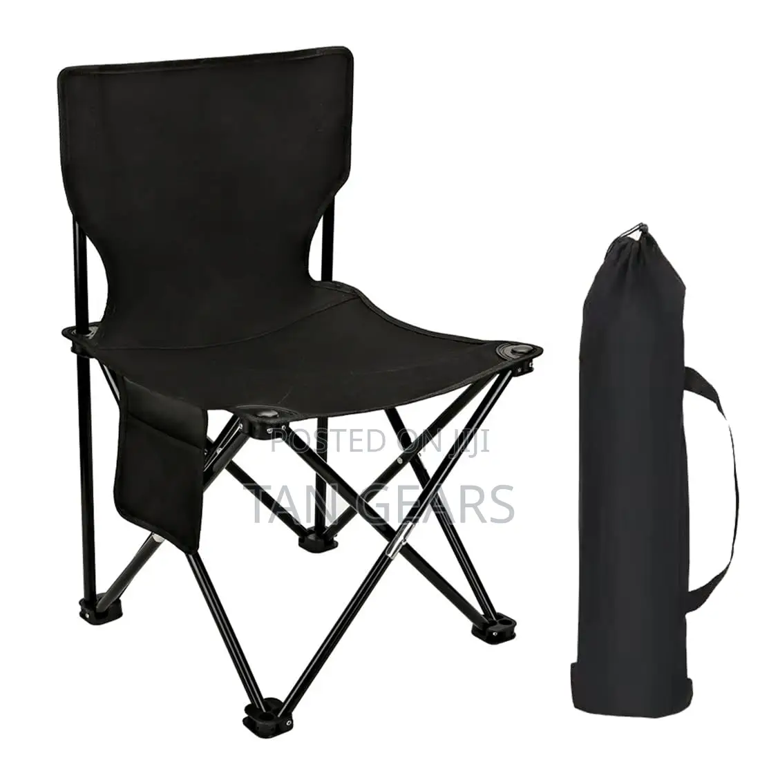 Black Folding Chair