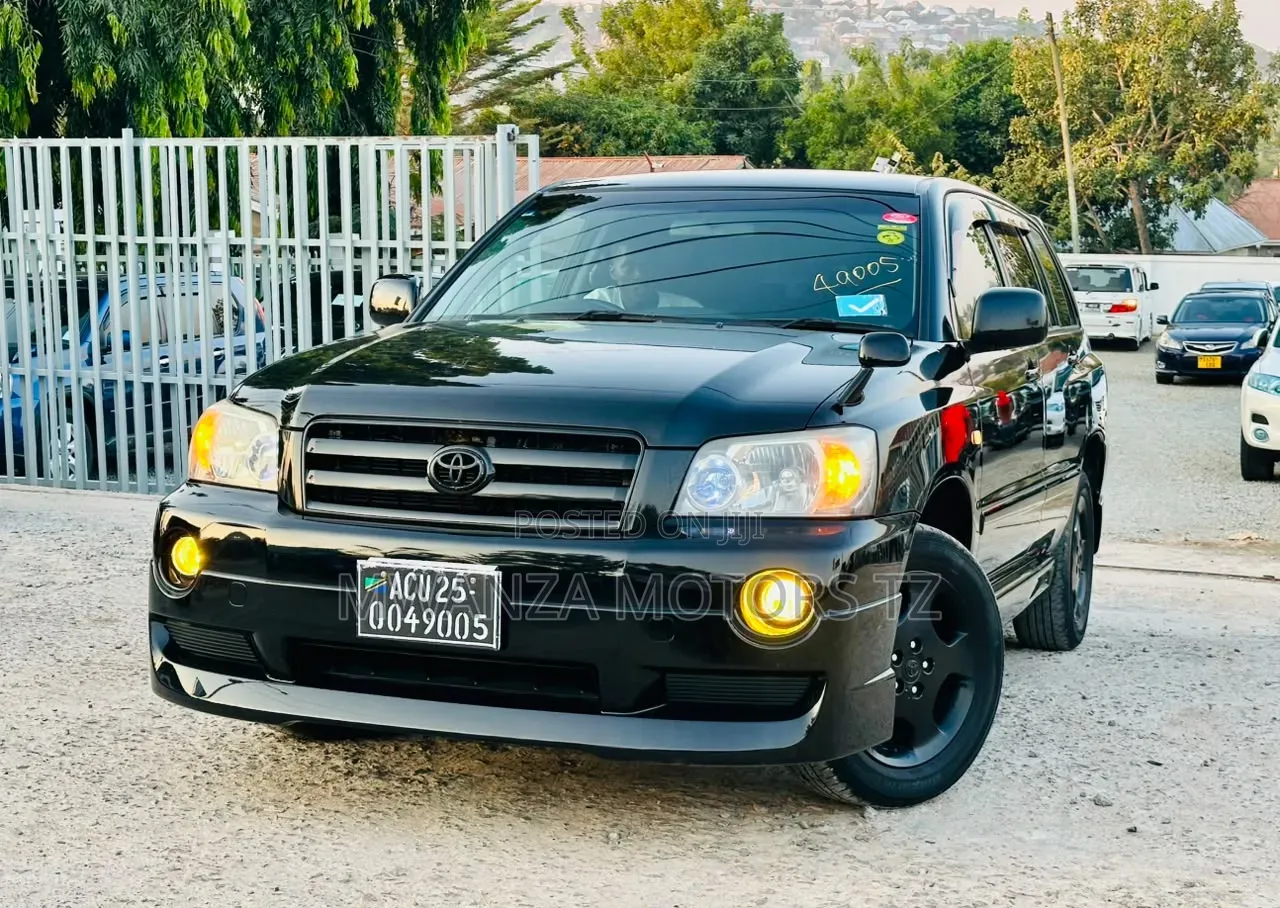 Toyota Kluger 2007 Black