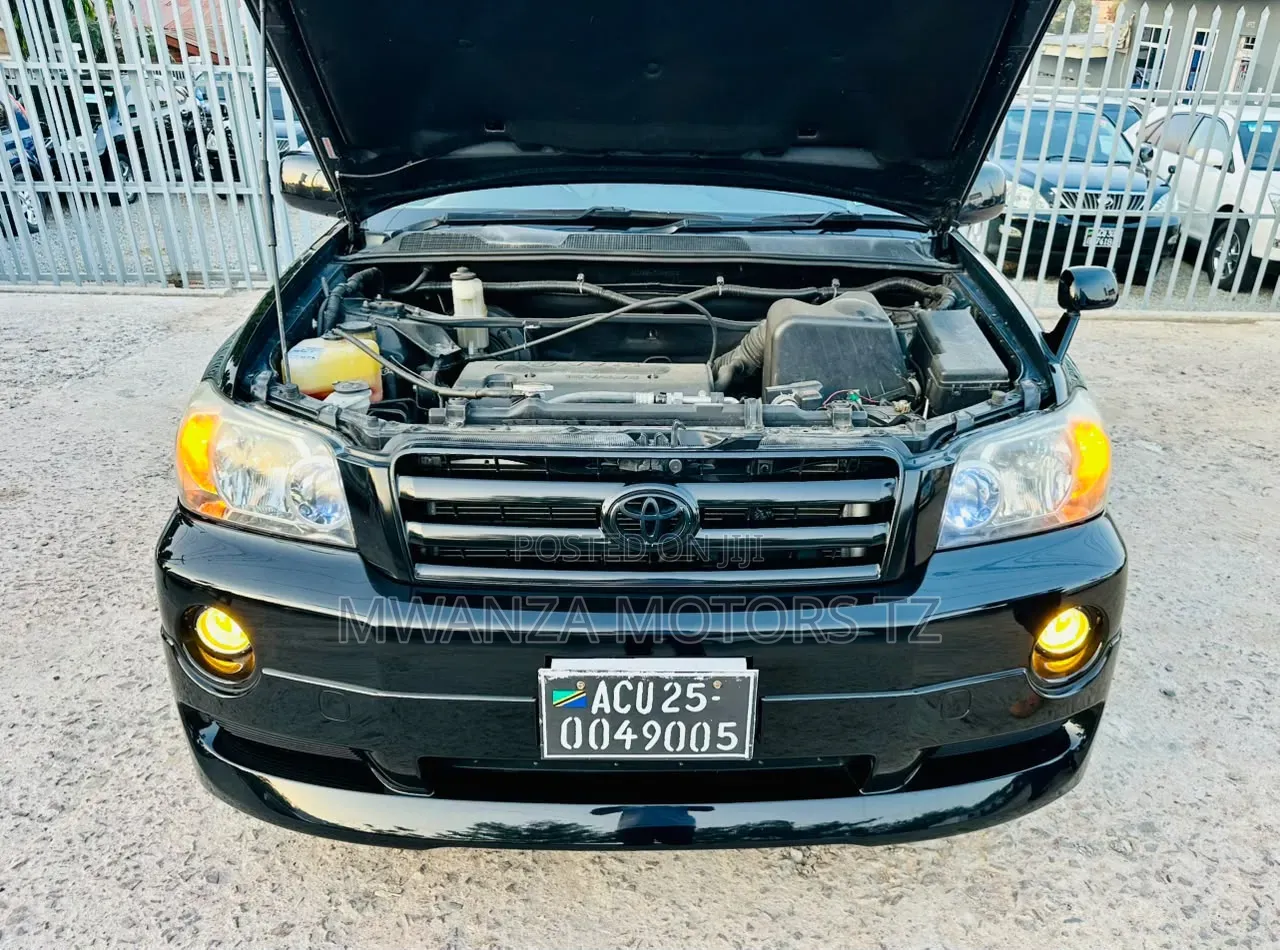 Toyota Kluger 2007 Black