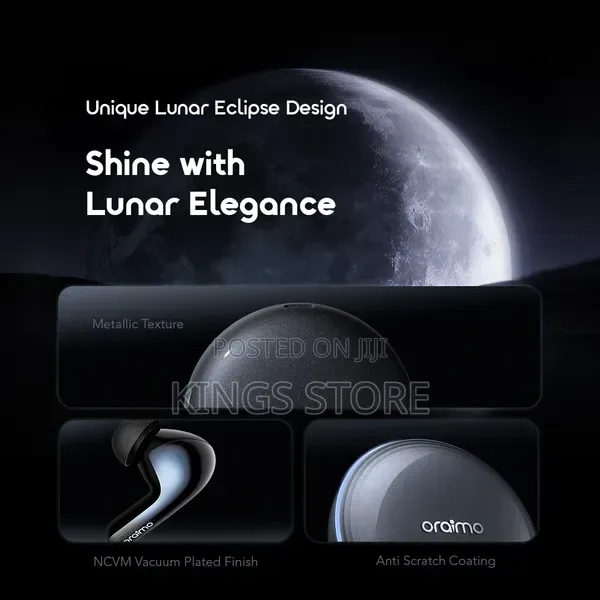 Oraimo Spacebuds 2 Ai Hybrid Anc Wireless Earbuds