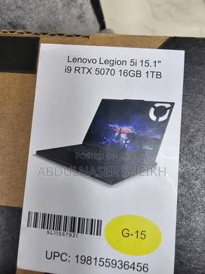 New Laptop Lenovo Legion 5 16GB Intel Core i9 SSD 1T