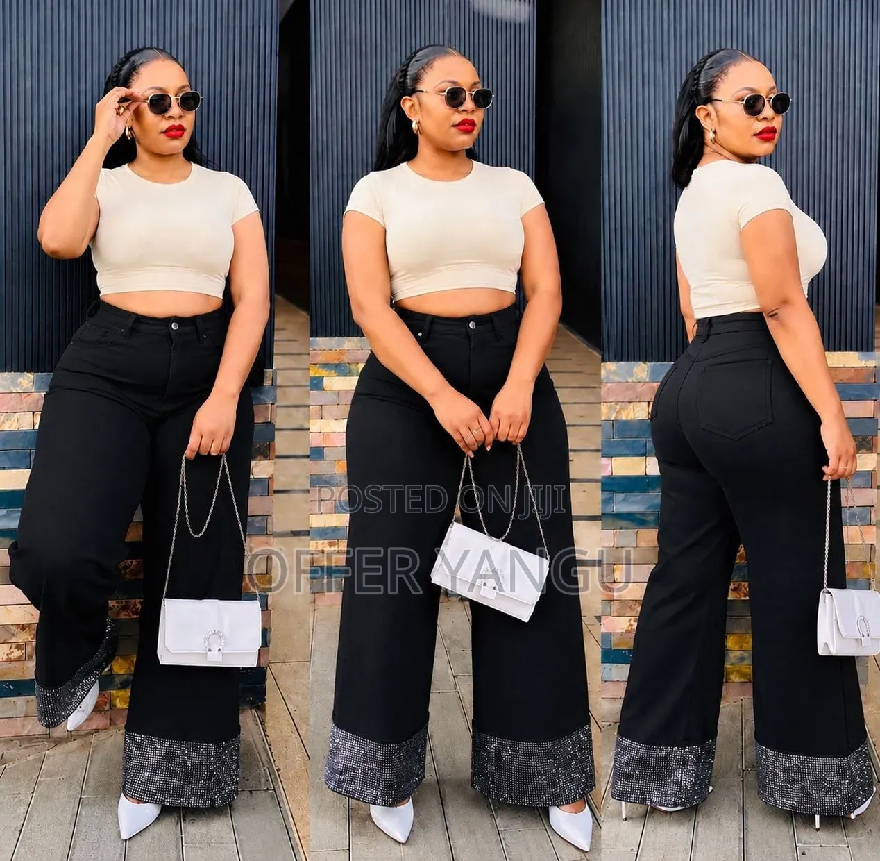 Bwanga Wide-Leg Jeans