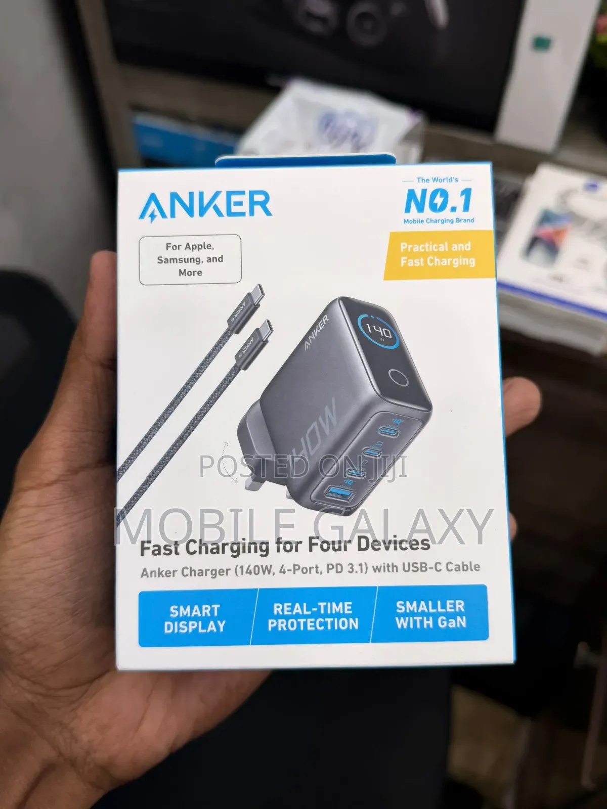 Anker 140w 4 Ports Ai Charger