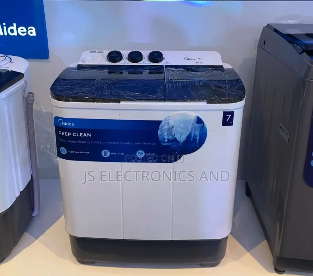 Midea Washing Mashine Manual Kg 7 Semi-Automatic Wash and Spin