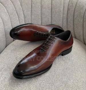 Leather Men's Shoes /Viatu Original Vya Kiume