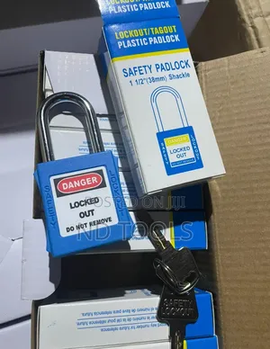 Safety Lockout Padlock (Blue)