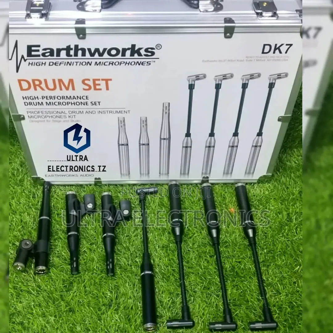 Earthworks Dk 7 High Performance Drum Instrument Microphones Kit