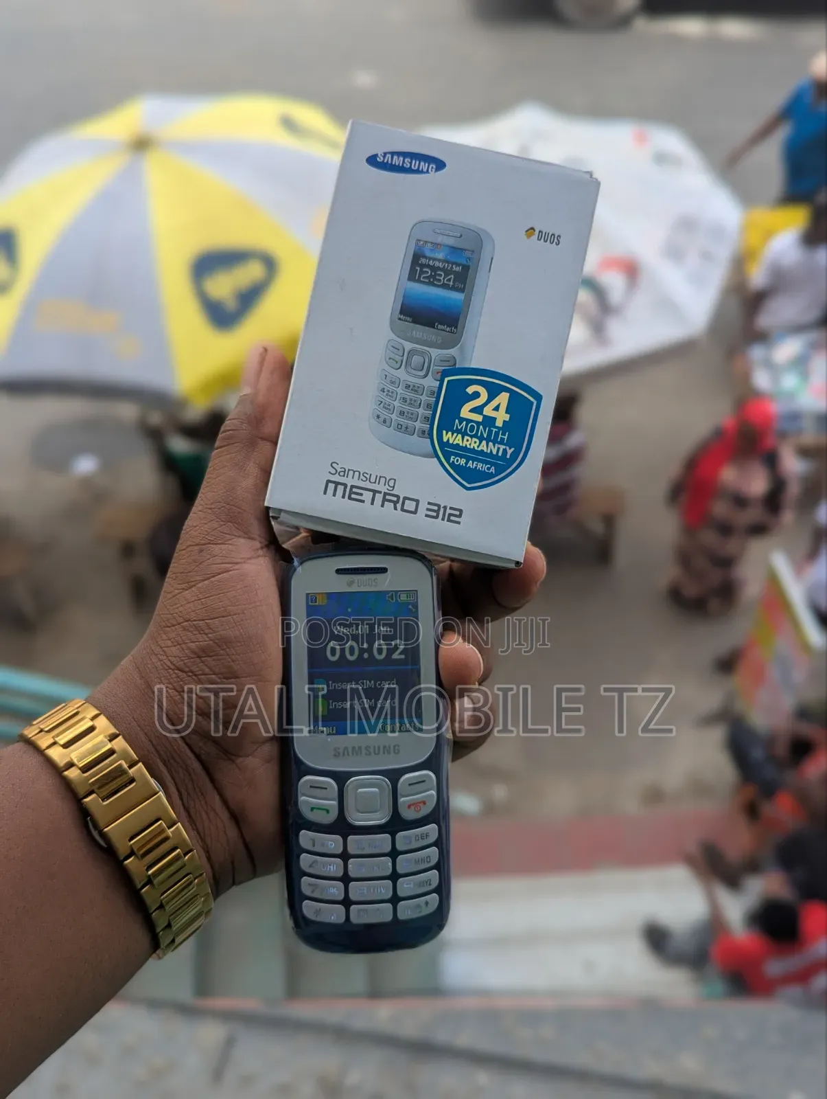 New Samsung Metro 312 Blue
