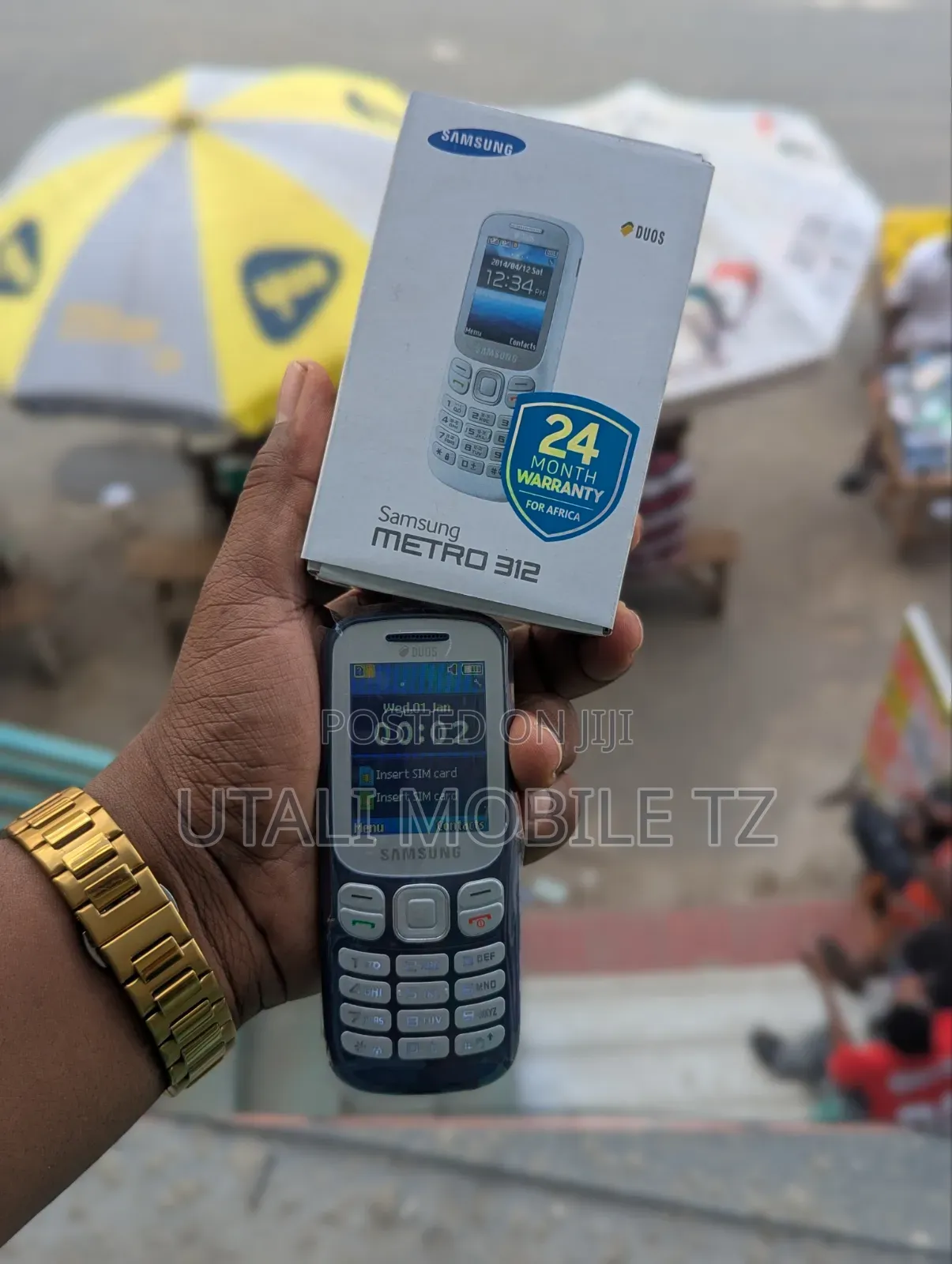 New Samsung Metro 312 Blue