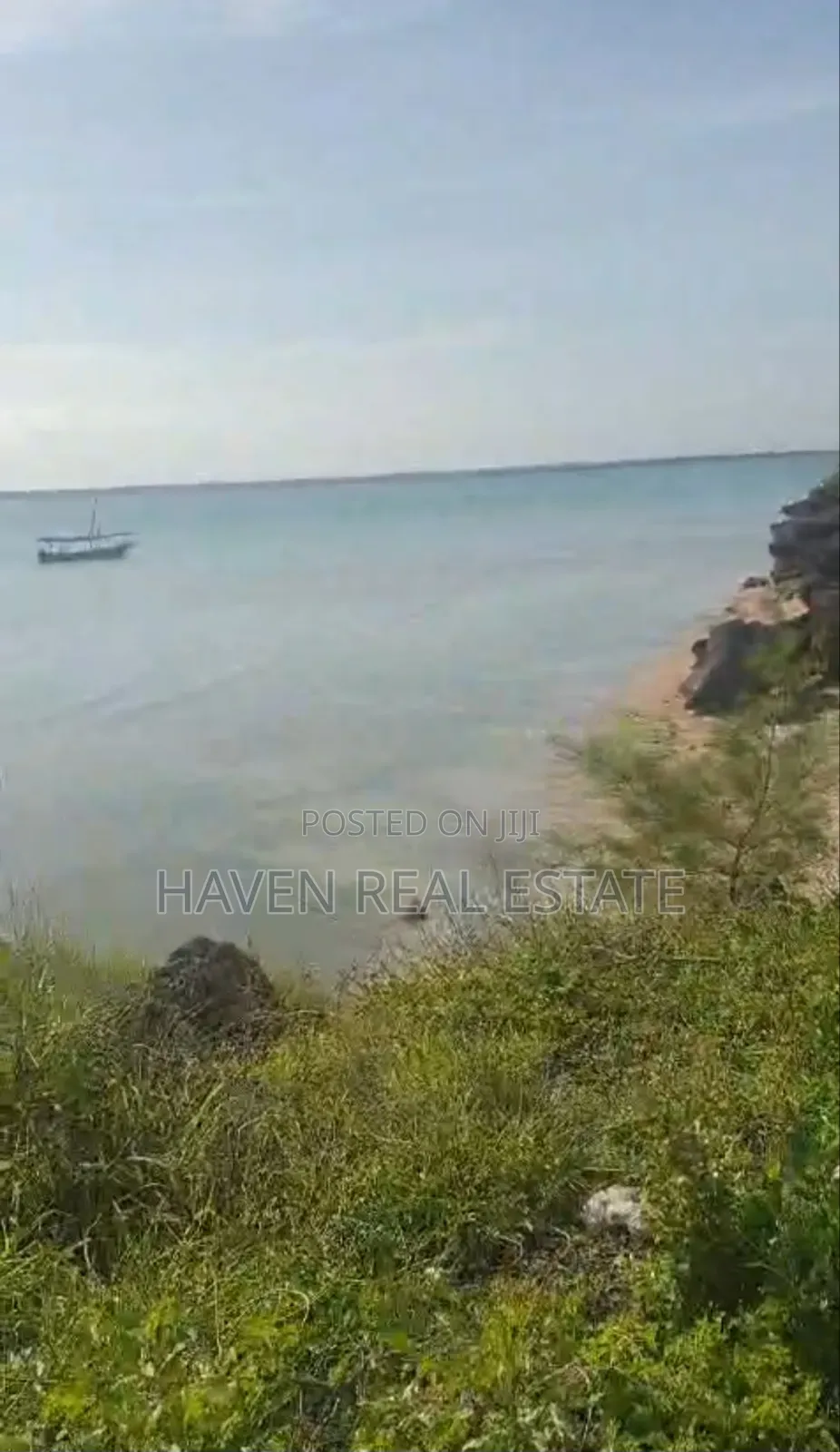 Beach Plot for Sale at Zanzibar