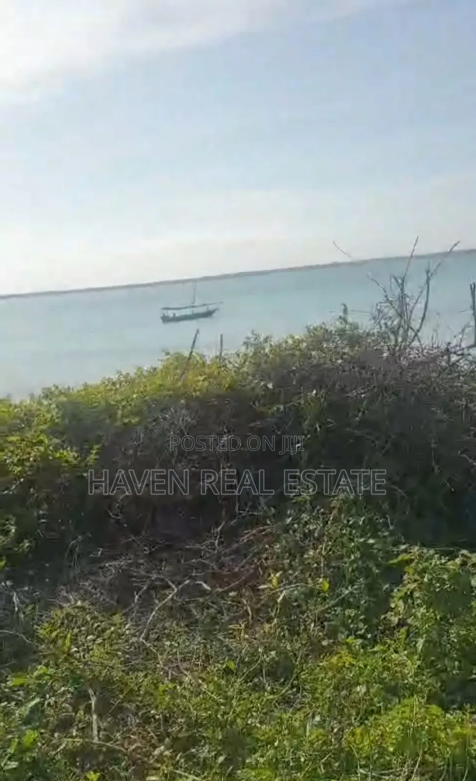 Beach Plot for Sale at Zanzibar