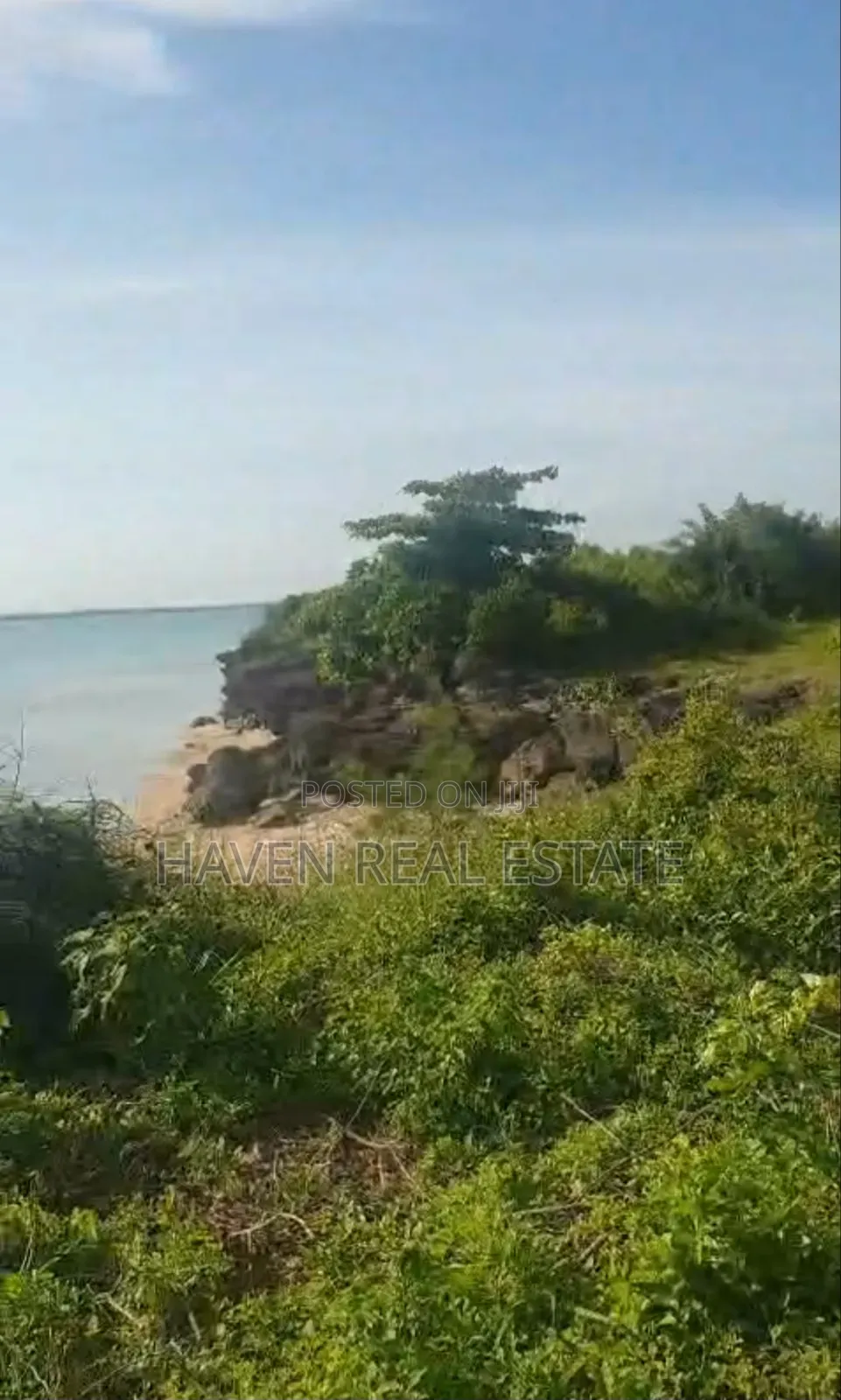 Beach Plot for Sale at Zanzibar