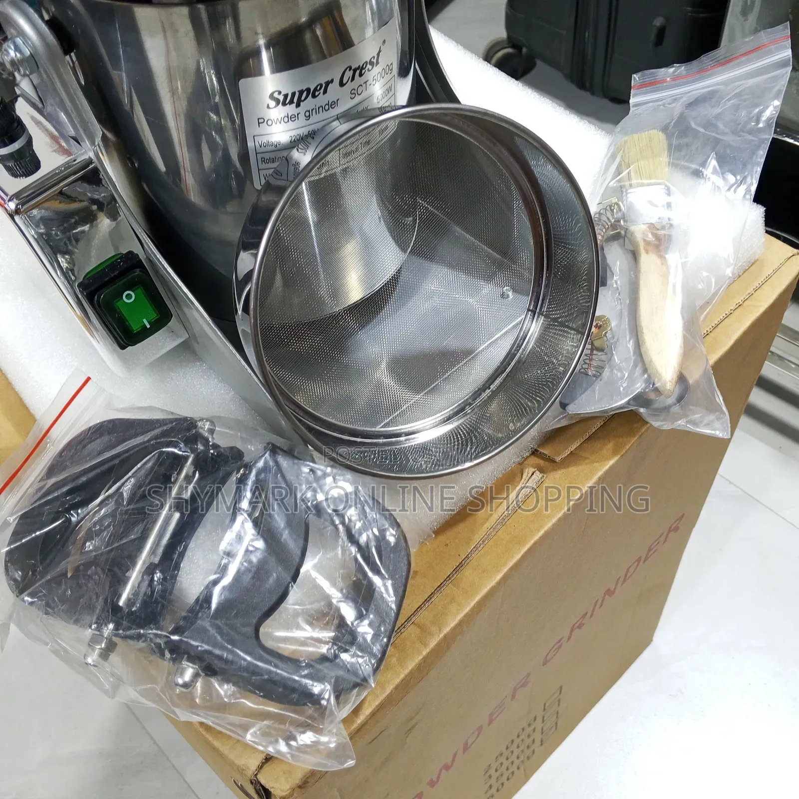 Super Crest Heavy Duty Powder Grinder 5kg