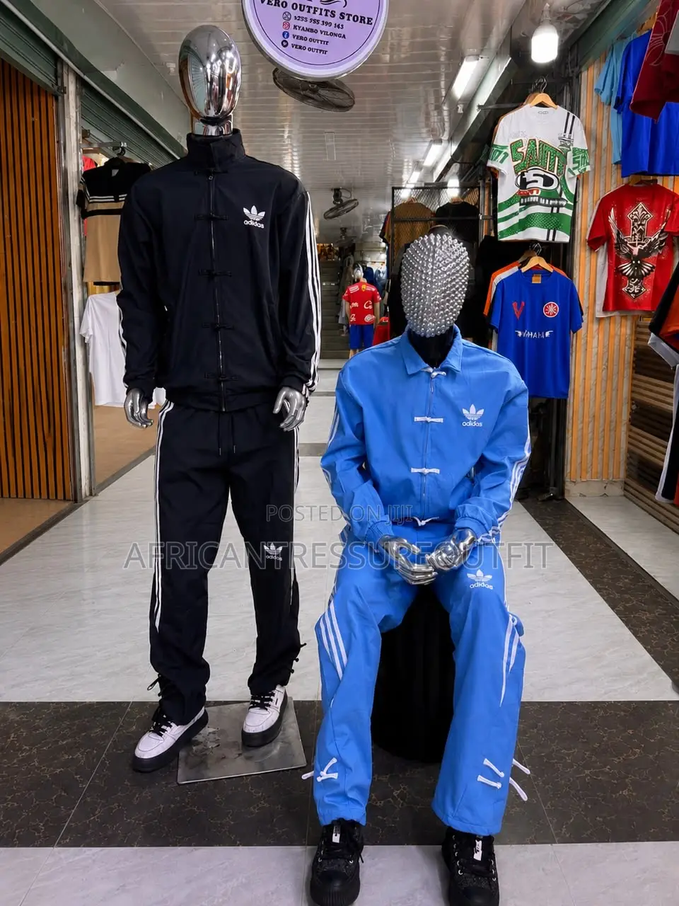 Adidas Original CTT Track Jacket With Distinctive Chinese Style