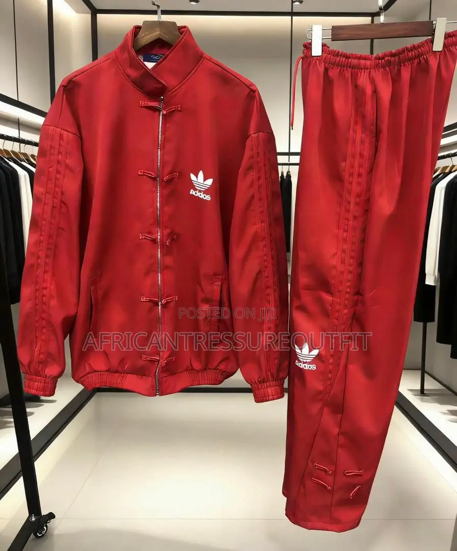 Adidas Original CTT Track Jacket With Distinctive Chinese Style
