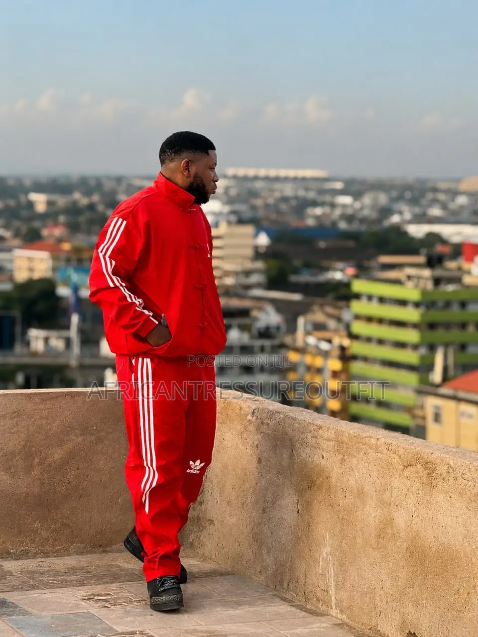Adidas Original CTT Track Jacket With Distinctive Chinese Style