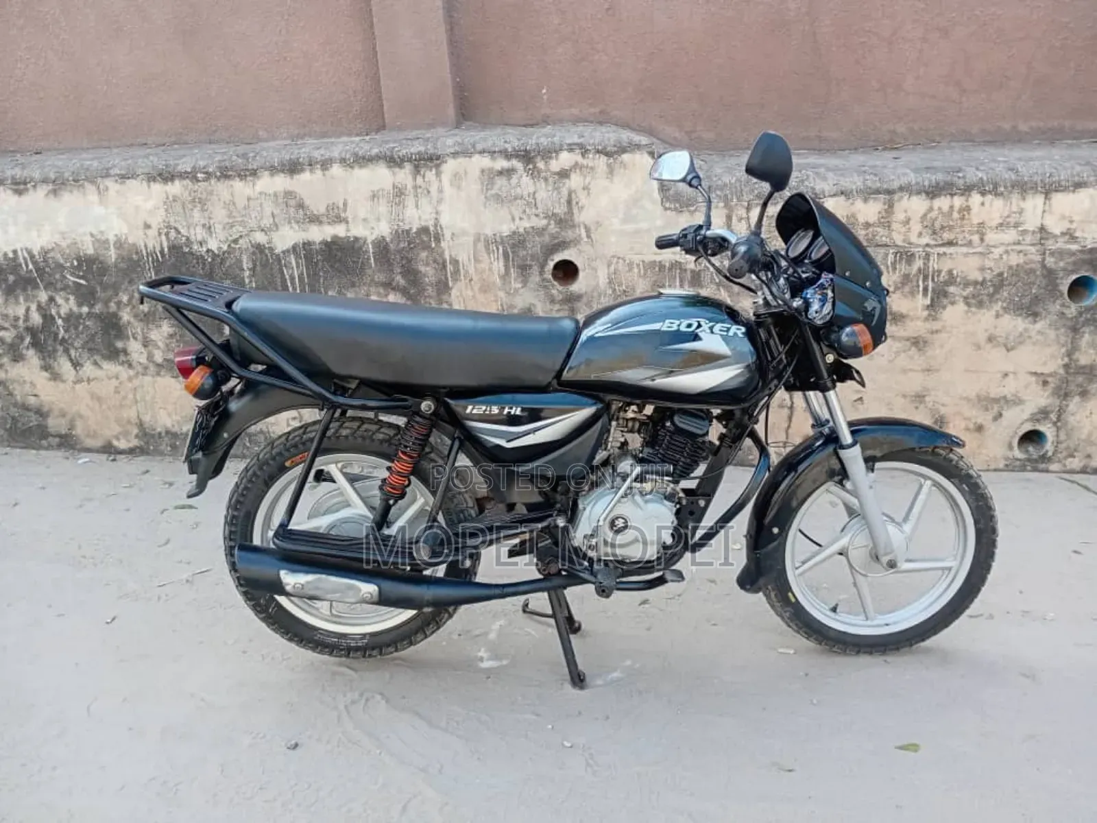 Bajaj Boxer 125 2025 Black