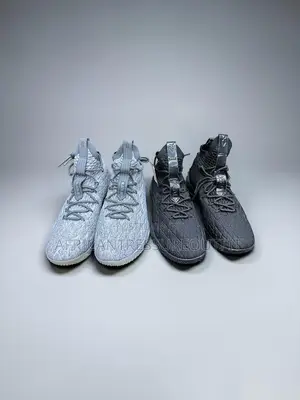 Nike Lebron 15 Series Sneakers With Distinctive Battle Knit Upper