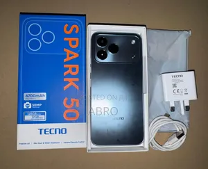 New Tecno Spark 50 128 GB Gray