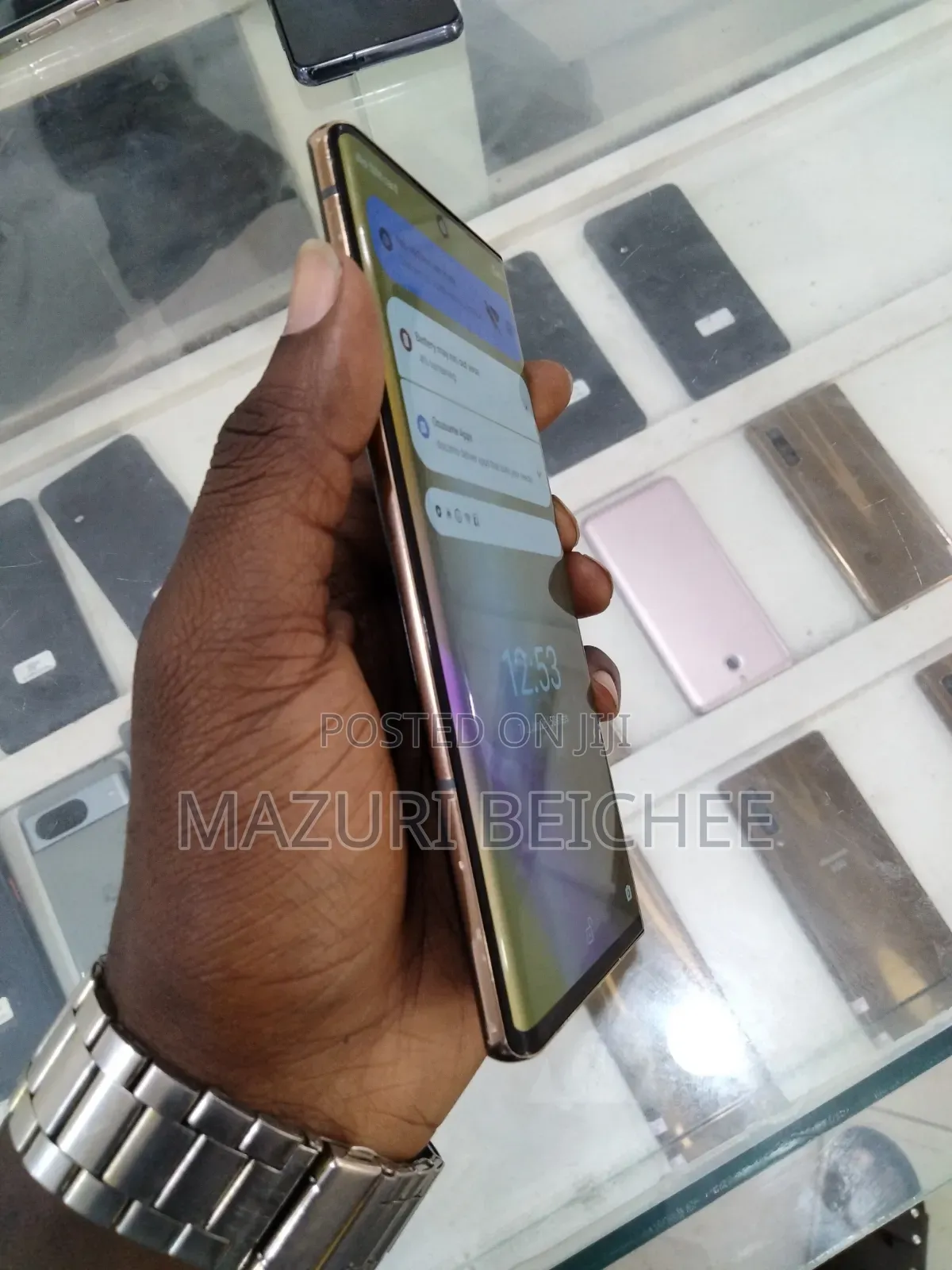 New Mobile Phone 128 GB Gold