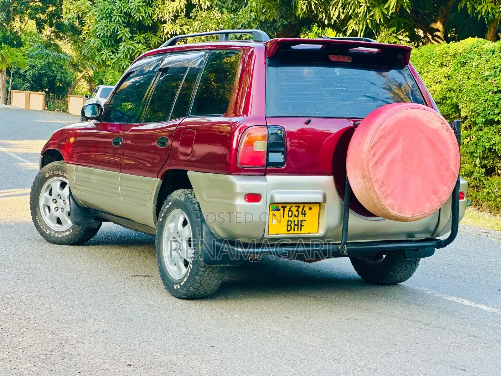 Toyota RAV4 2001 Maroon