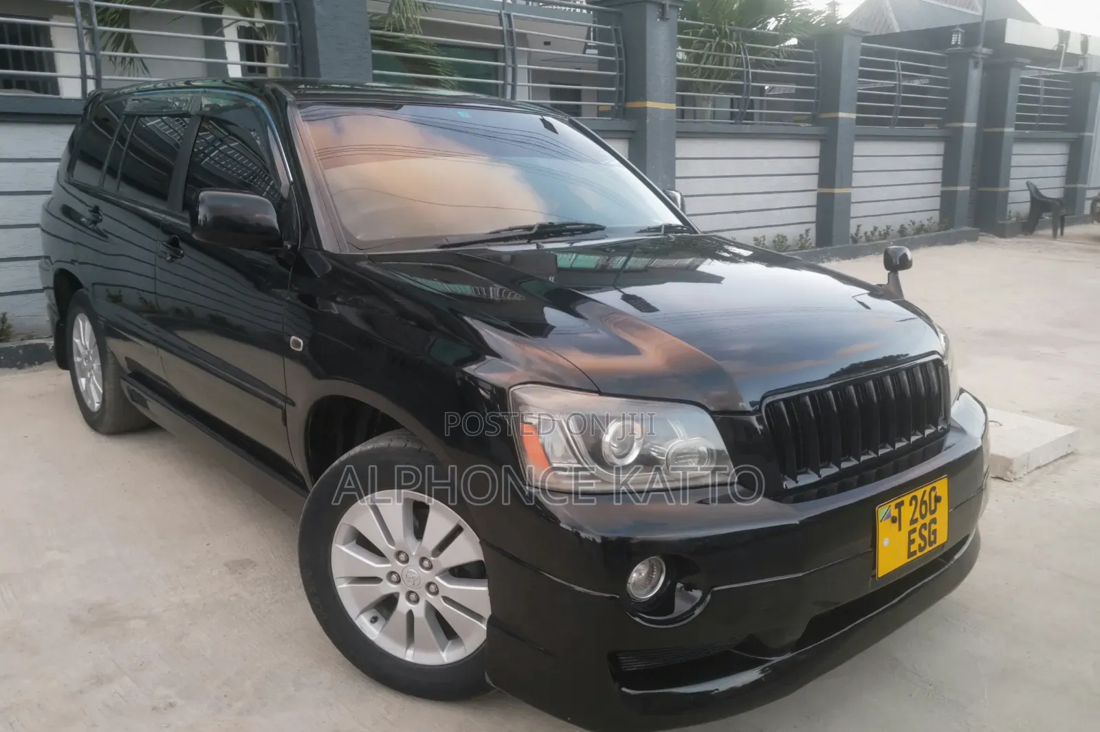 Toyota Kluger 2006 Black