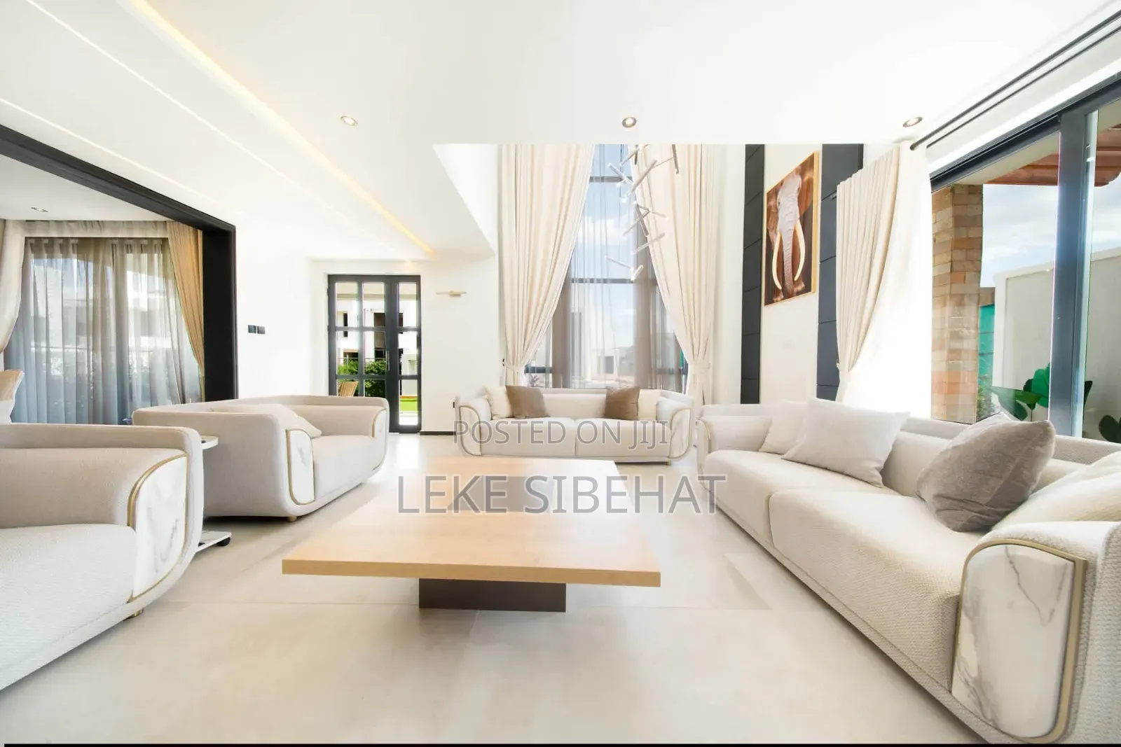 Furnished 4bdrm House in Masaki for rent