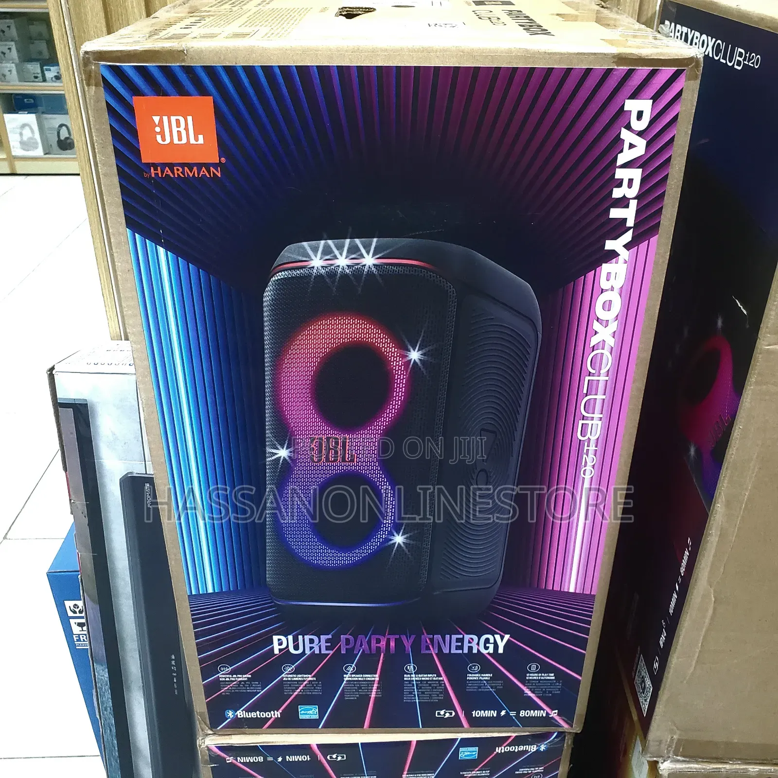 JBL Partybox Club 120 160w Wireless Party Speaker