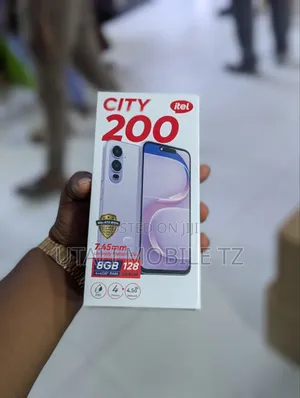 New Itel City 200 128 GB Black
