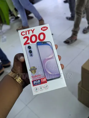 New Itel City 200 128 GB Black