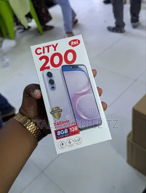 New Itel City 200 128 GB Black
