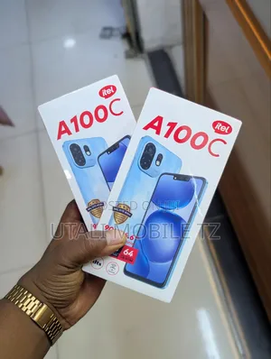 New Itel A100C 64 GB Black