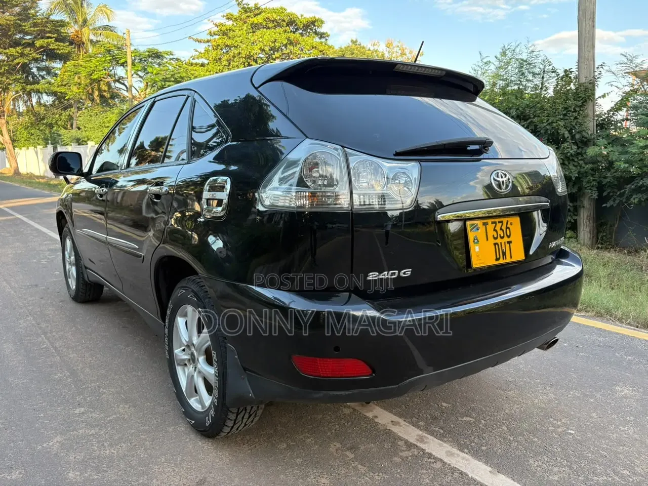 Toyota Harrier 2007 Black