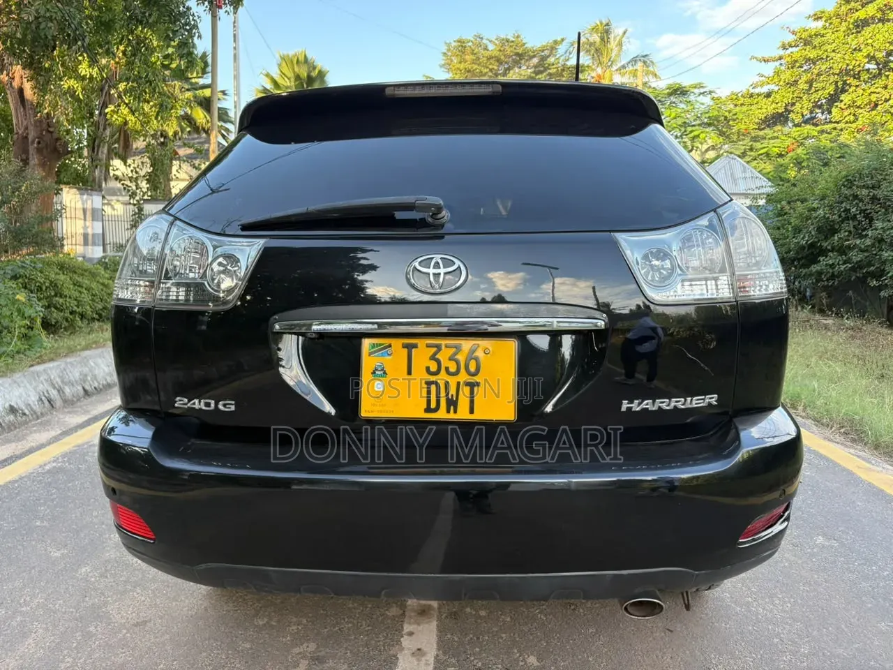 Toyota Harrier 2007 Black