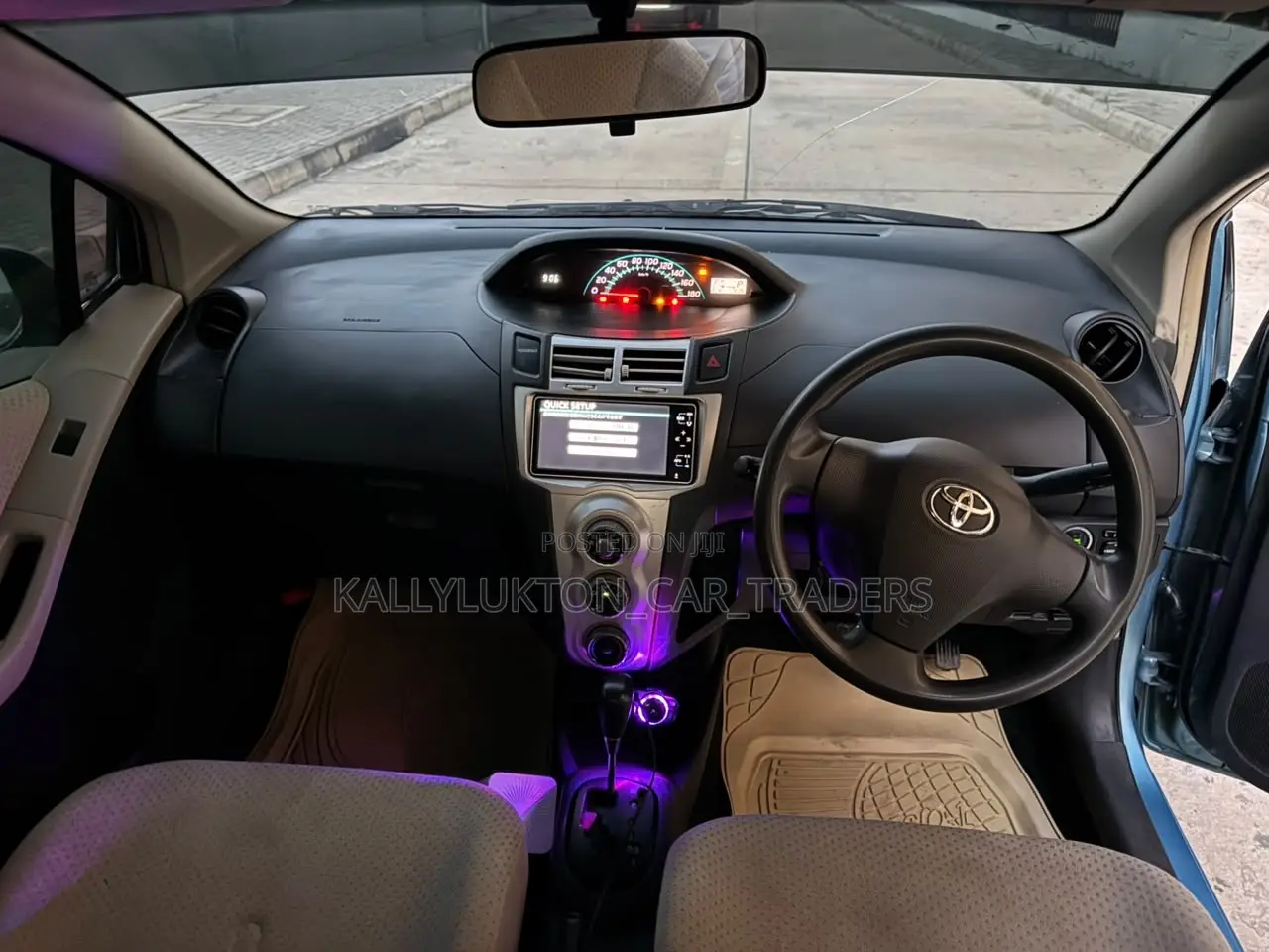 Toyota Vitz 2008 Blue