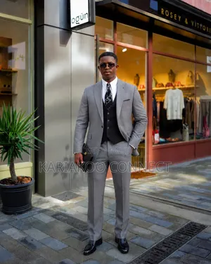 Charcoal Grey Business Suit