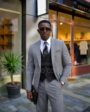 Charcoal Grey Business Suit