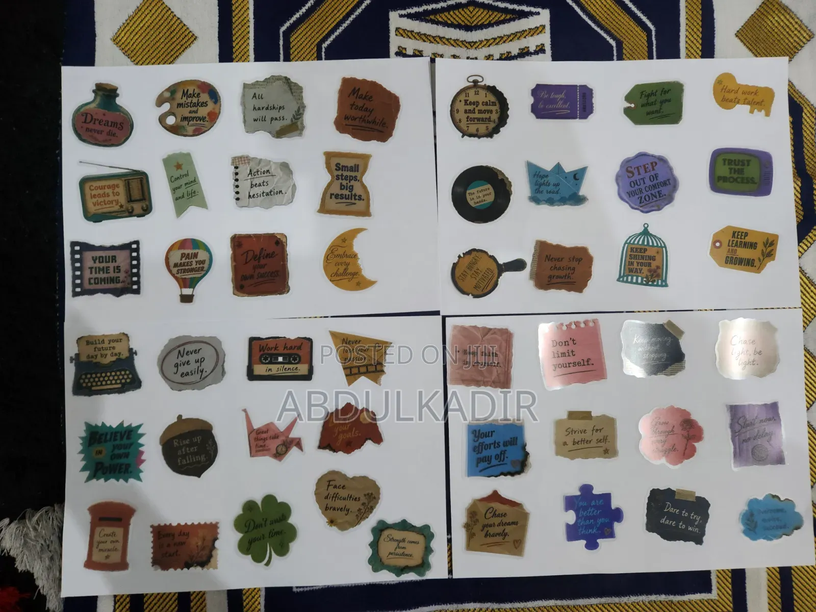 Die Cut Stickers
