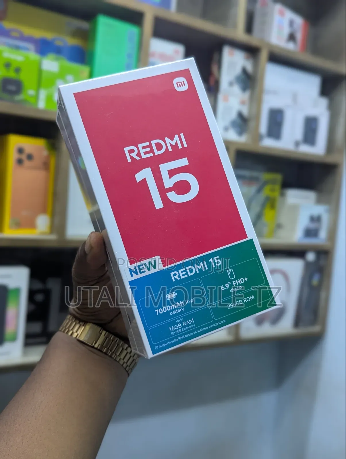 New Xiaomi Redmi 15 256 GB Black