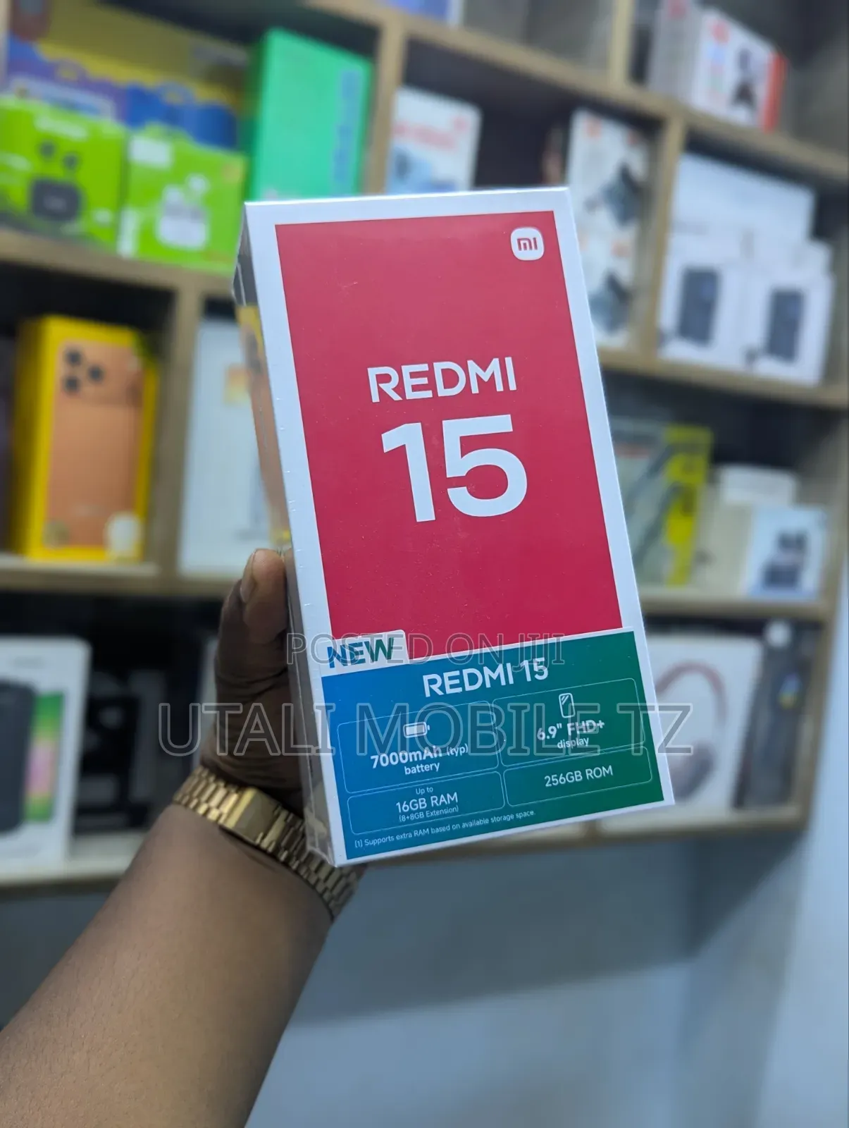 New Xiaomi Redmi 15 256 GB Black