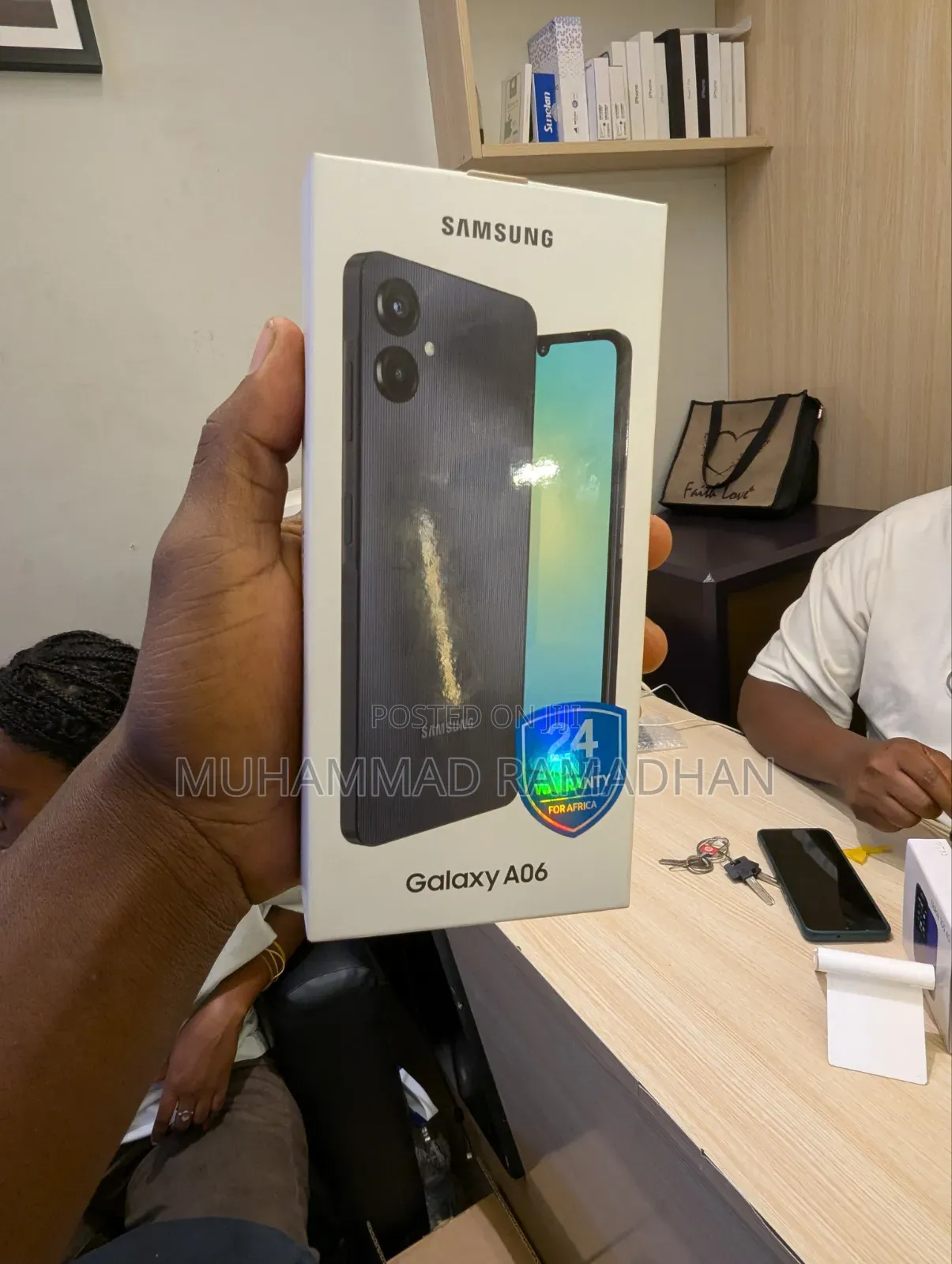 New Samsung Galaxy A06 128 GB Black