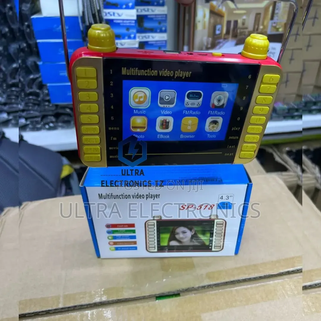 Hd Multifunction Video Player 4.3 Inch Tv Yenye Redio Sp518