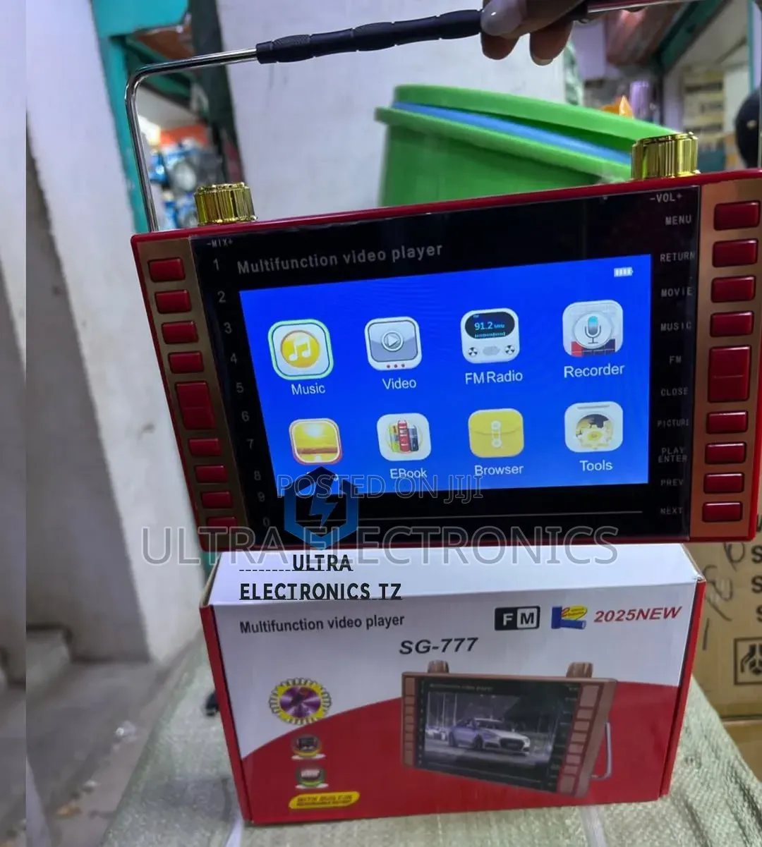 Hd Multifunction Video Player 7 Inch Tv Yenye Redio