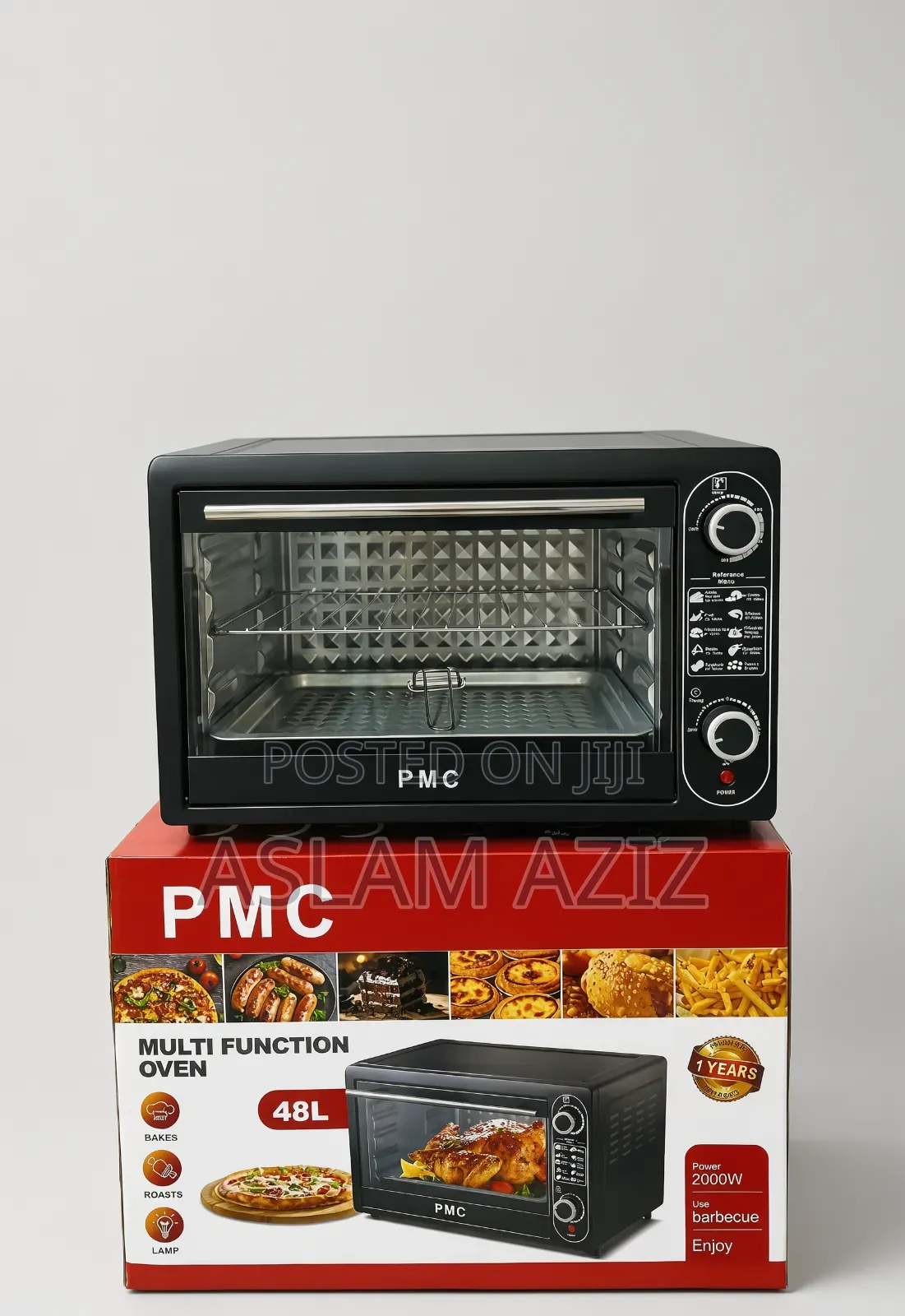 Multifunction Electric Oven 2knob (48.L)